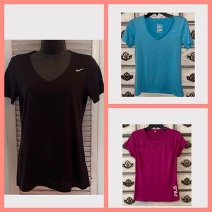 3 sport Tees Size S